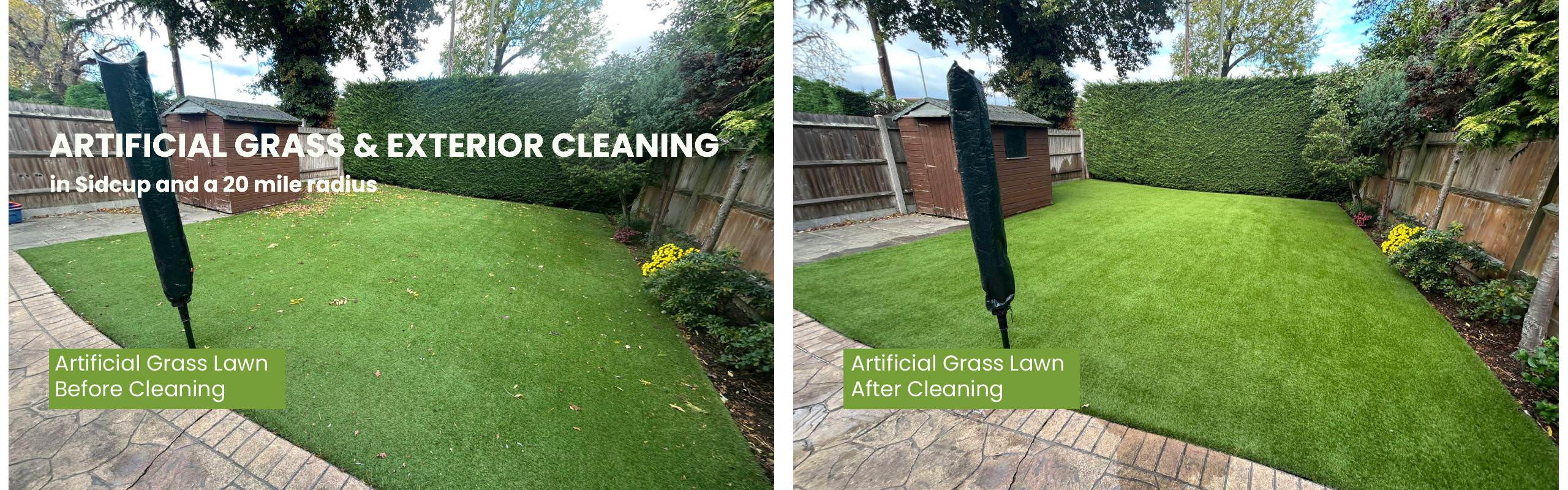 exterior cleaning service sidcup